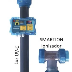 SMARTION – UVNIZER Sanitización piscina + purificación de agua = Eliminacion de Cloro para piscinas